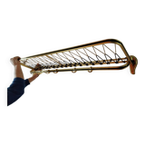 Pretty wall coat rack from the 60s