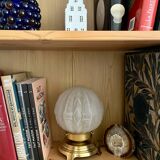 Art Deco Globe Lamp