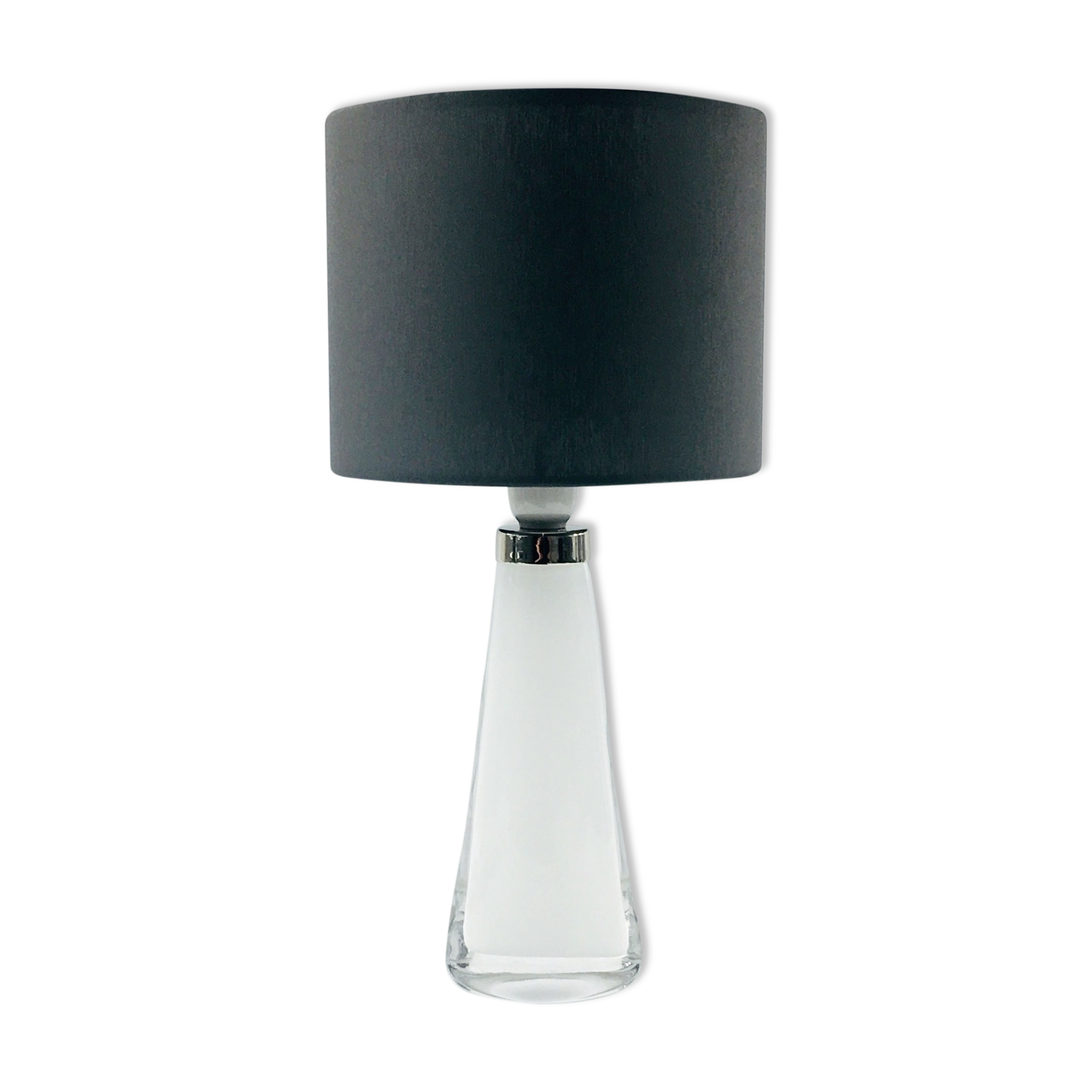 Lampe de table modèle RD 1566 par Carl Fagerlund pour Orrefors, Suède, années 1960