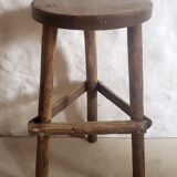 High brutalist stool