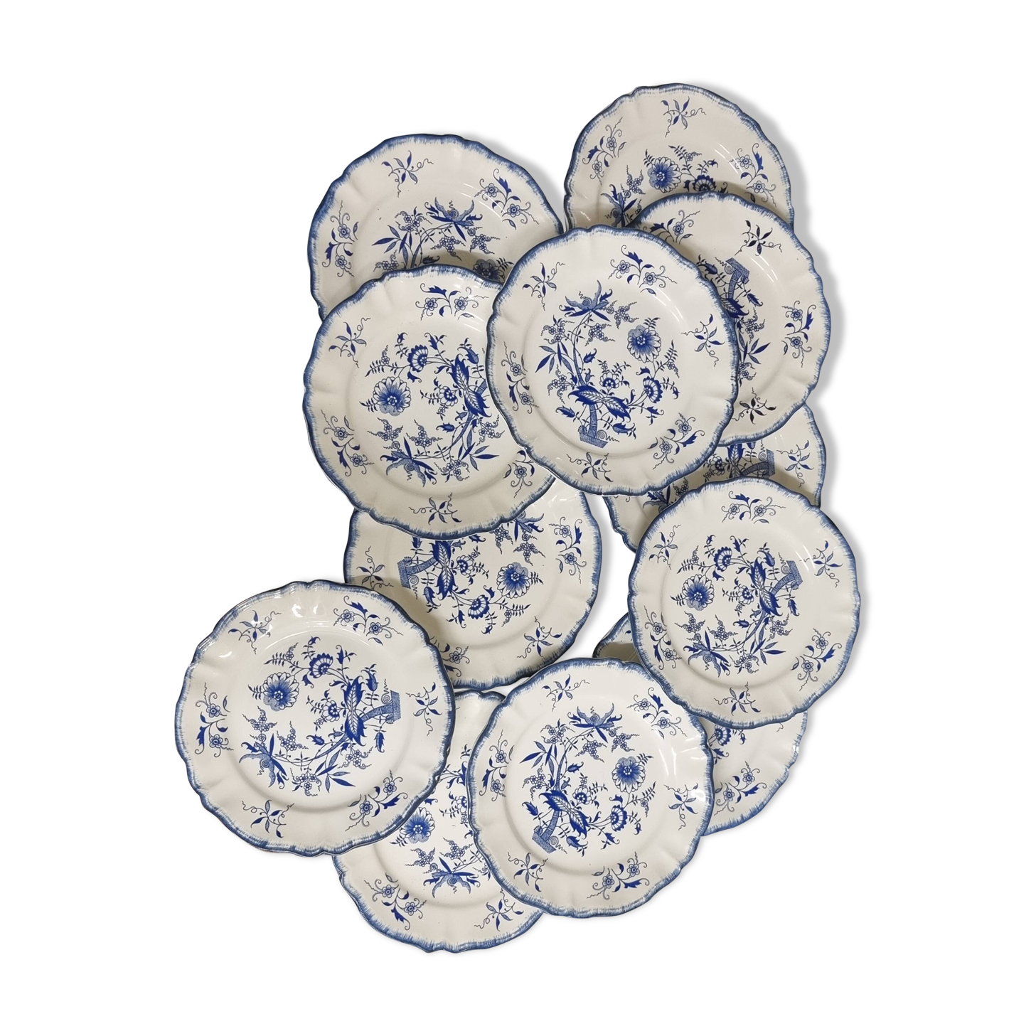 Sarreguemines Lancaster dessert plate