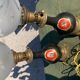 Pair of lamps Napoleon 3