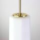 Opaline Glass Pendant by Limburg, Germany, 1970s