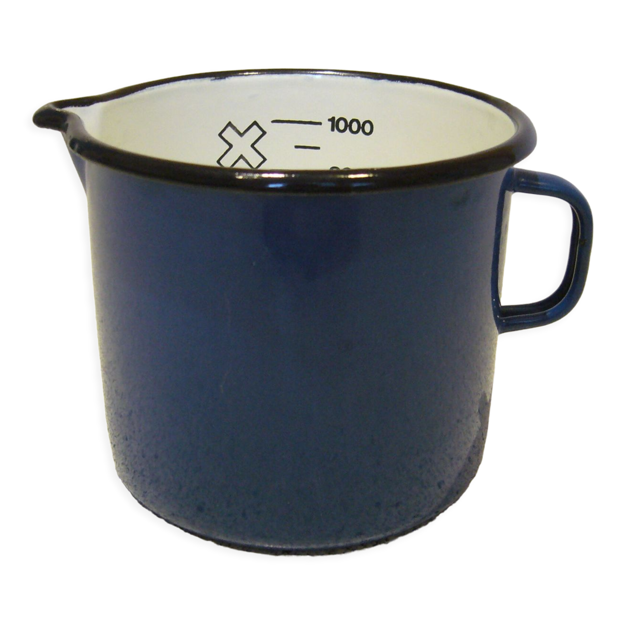 Broc doseur tôle émaillée