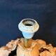 Clay fruit bowl lamp