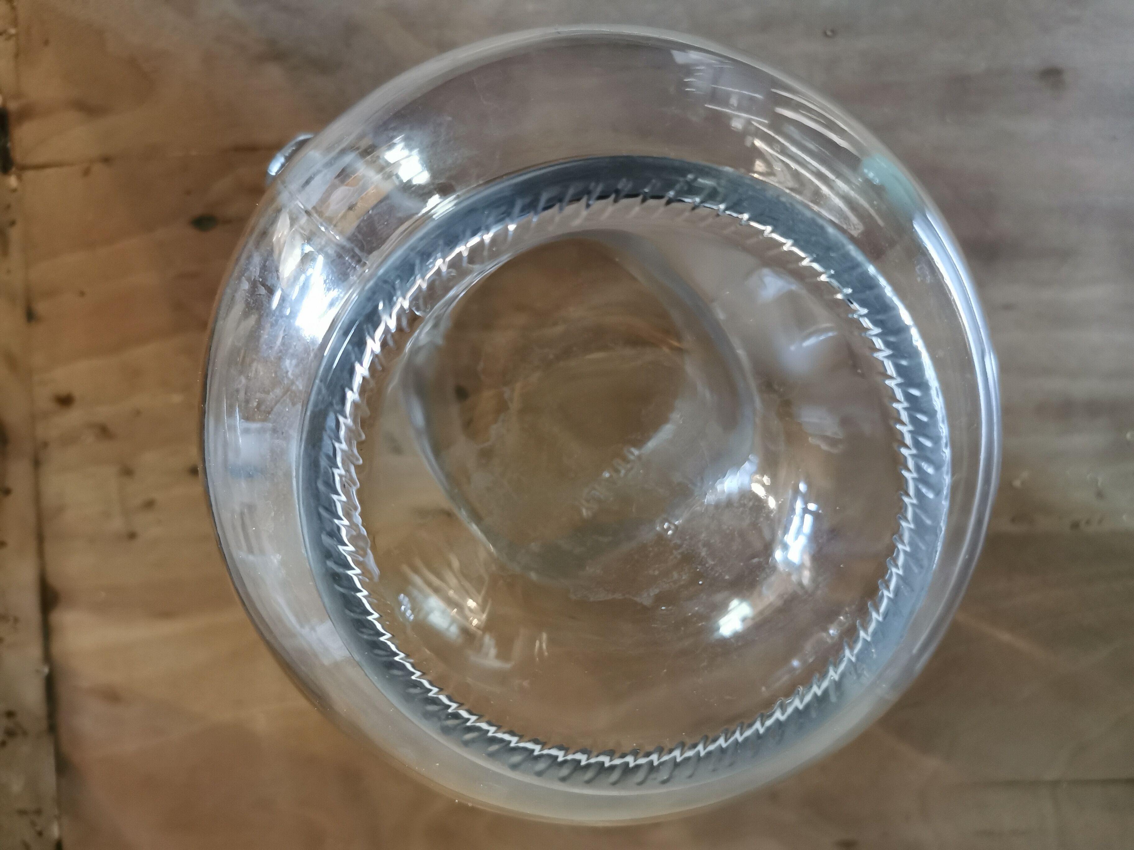 Vintage glass pitcher