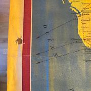 Air France Postal Air Network Map from 1948