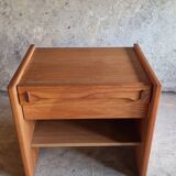 Vintage pine bedside table