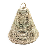 Crocheted wicker suspension