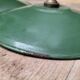Enameled sheet metal pendant lights