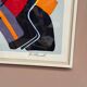 Original Swedish Colour Lithograph – “Composition” by Bo Thorén – Signed – Vintage & Framed