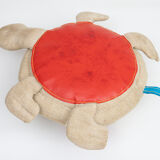 Vintage turtle therapeutic toy by Renate Müller for H. Josef Leven, Sonneberg, 1960s