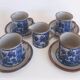 Stoneware coffee set