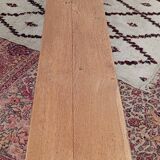 Solid oak farmhouse bench 250 cm