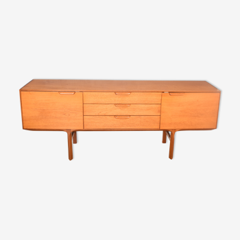 Restored Retro Teak 1960s Long White & Newton Sideboard