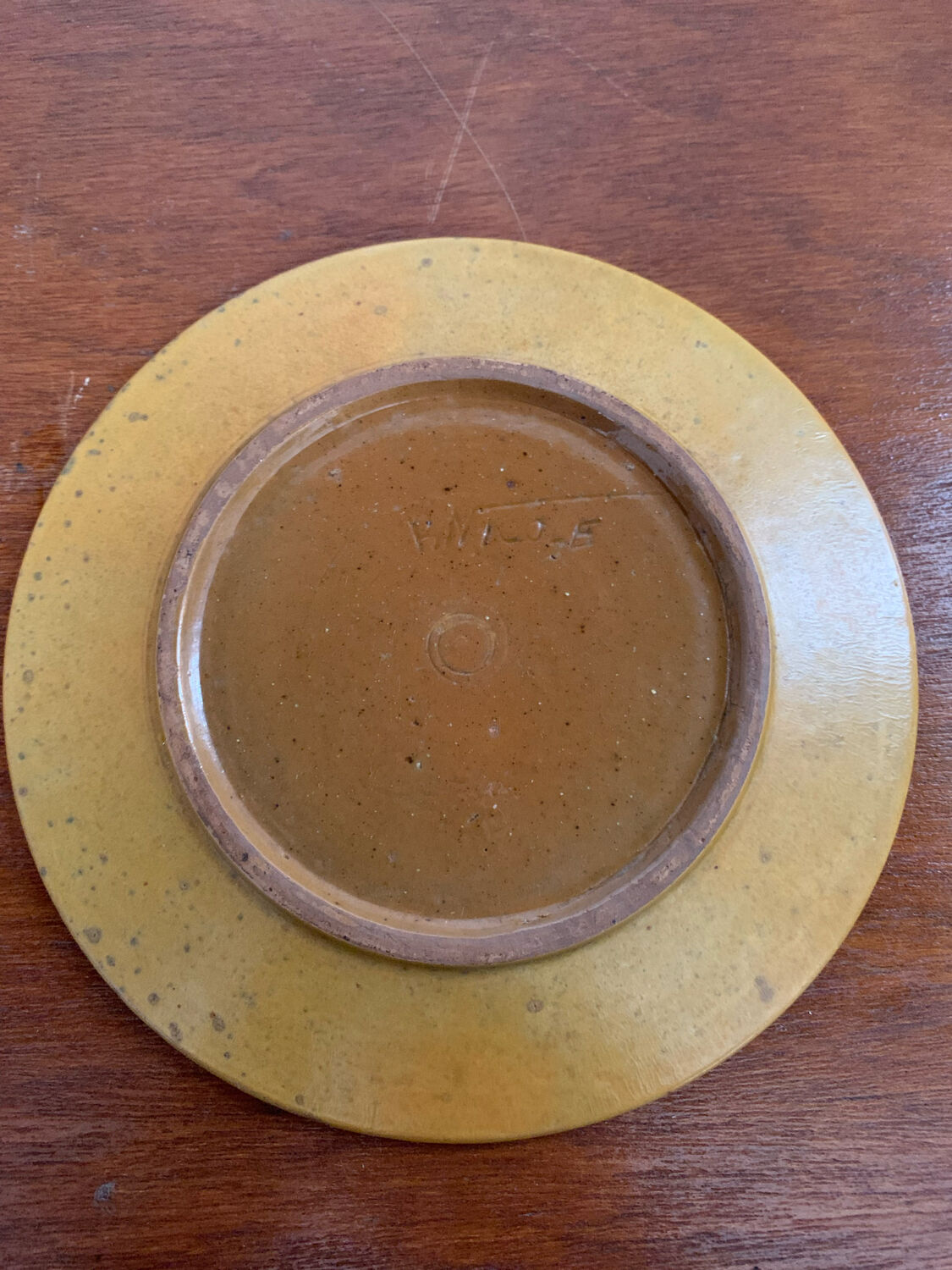 Handcrafted decorative plate