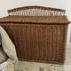 Vintage Rattan Chest Basket