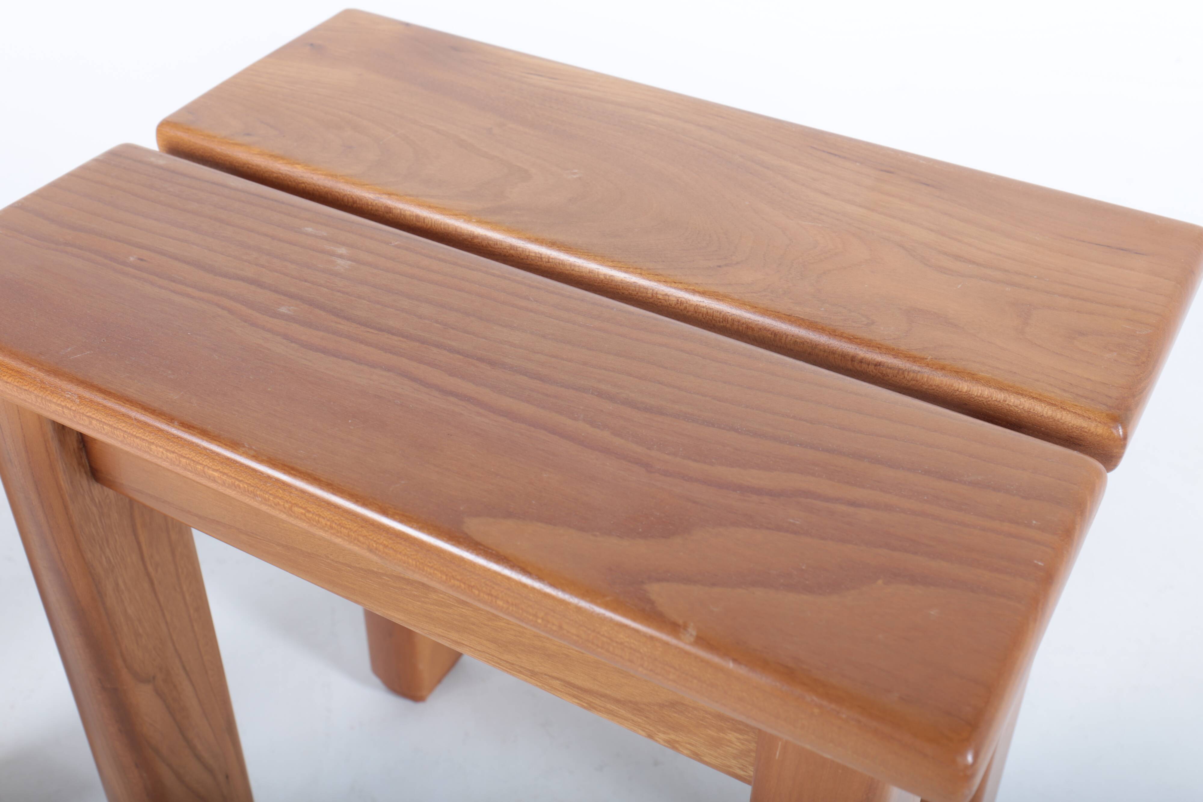 Pair of stools, Maison Regain, 1970s