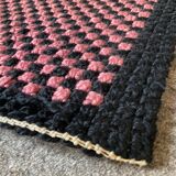 Tapis vintage en laine tissée