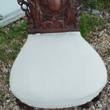 Chaise ancienne en bois style louis XVI