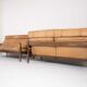 Leather living room set by Durlet