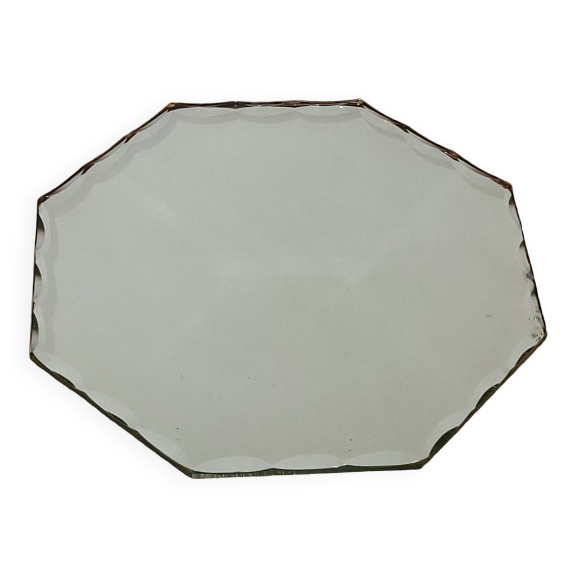 Vintage serving mirror