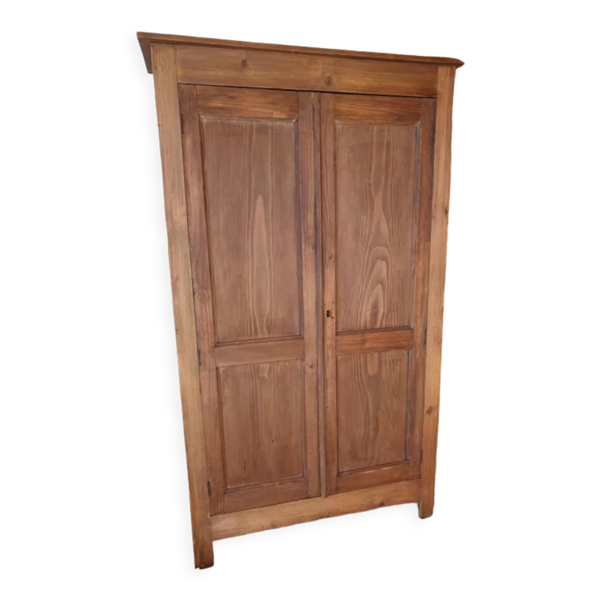 Small Parisian cabinet raw wood