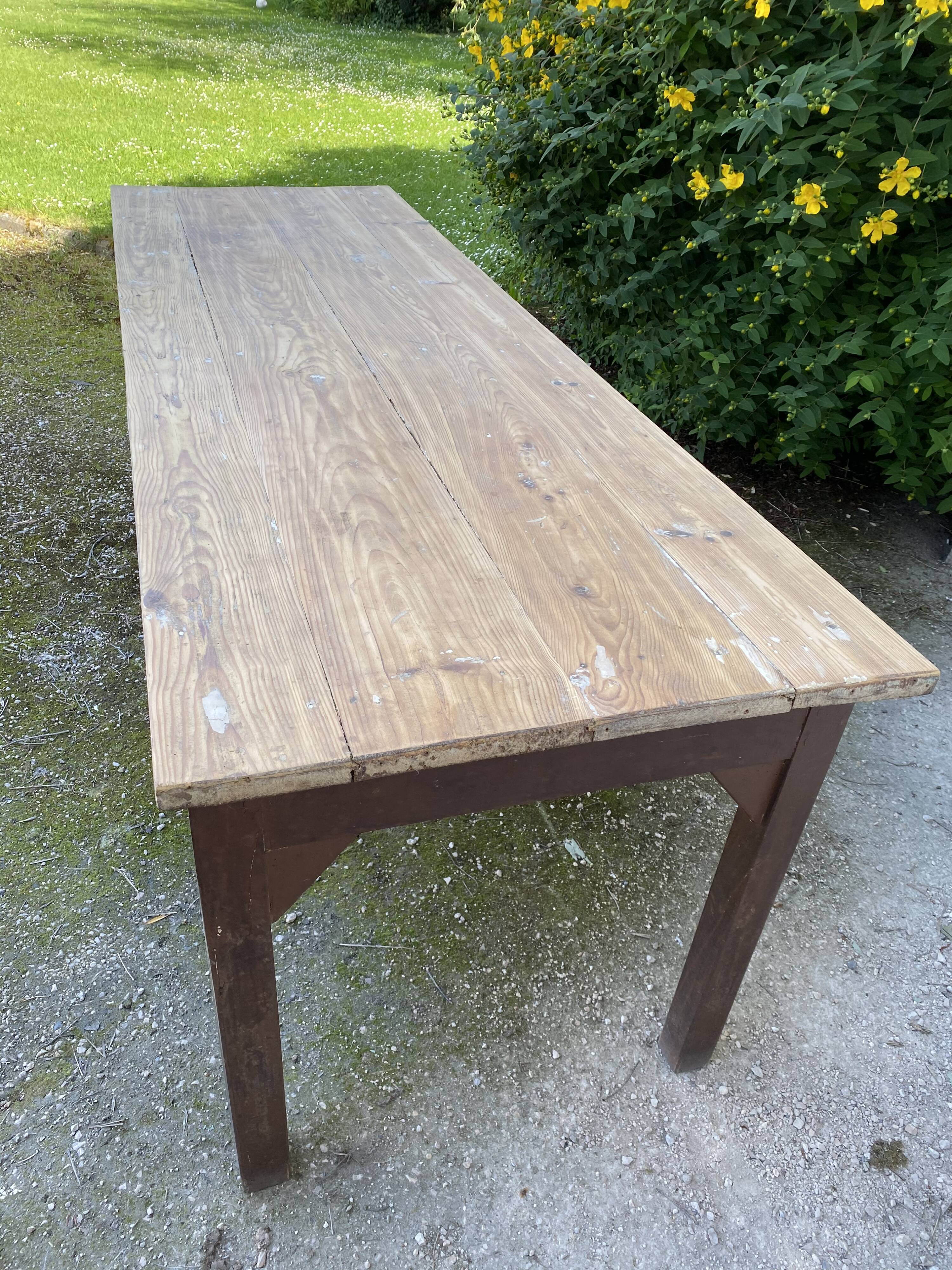 Old bistro table
