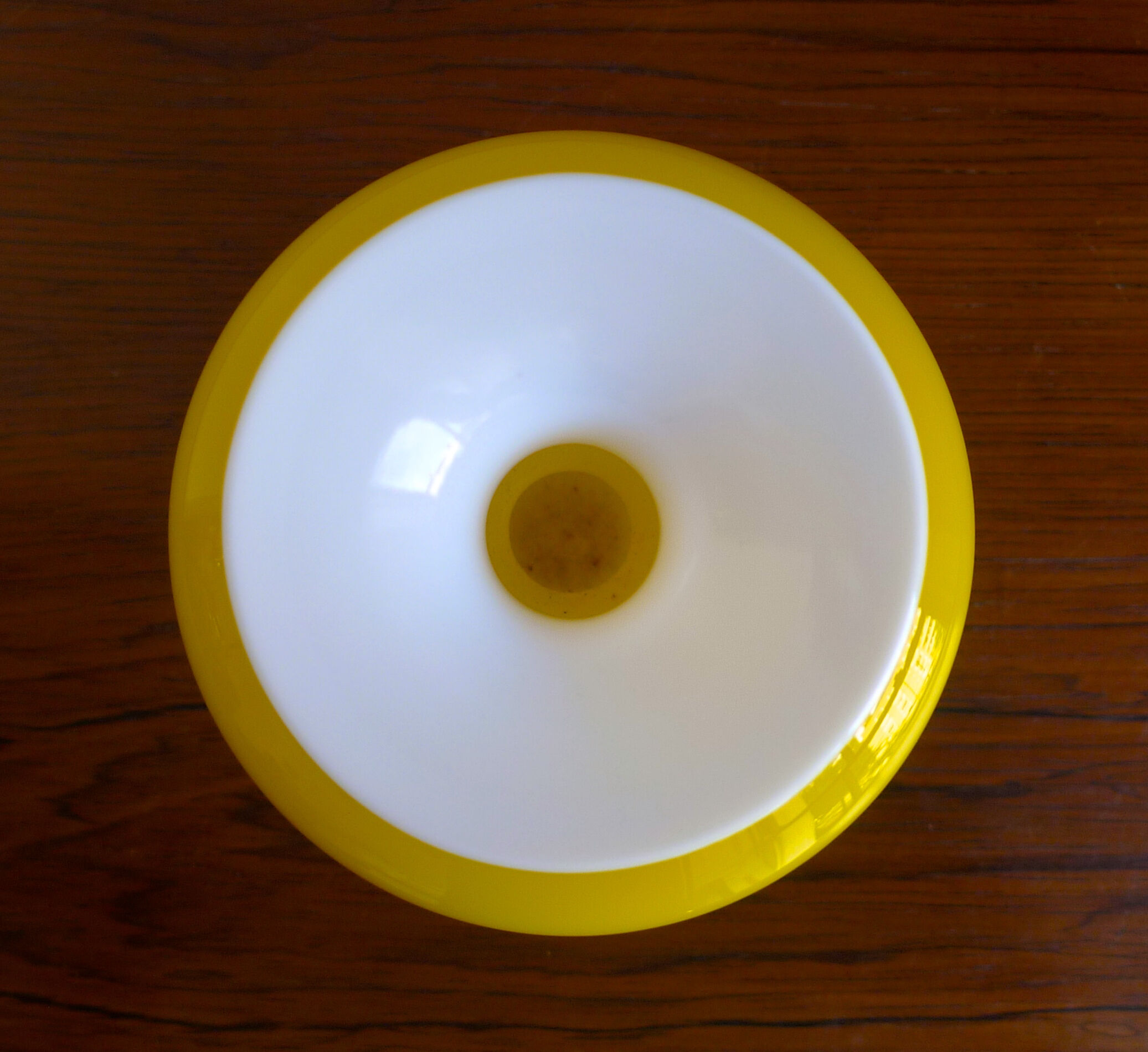 Yellow "Carnaby" Range Glass Vase by Per Lütken for Holmegaard, 1960s