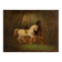 Oil painting from the early 19th century featuring two horses, circa 1820–1840.