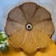 Vintage rattan pendant lamp