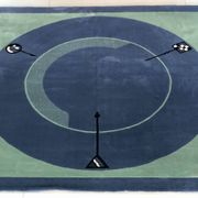 “Less is more” rug by C. Duc for Toulemonde Bochart, France 1980s