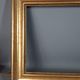 Gilded wooden frame with sheet 56x37 cm, foliage 46.6x27.6 cm beautiful occasion SB