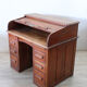 Bureau à rouleau en bois de chêne, Italie début du 20e siècle
