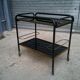 Vintage wheeled bar