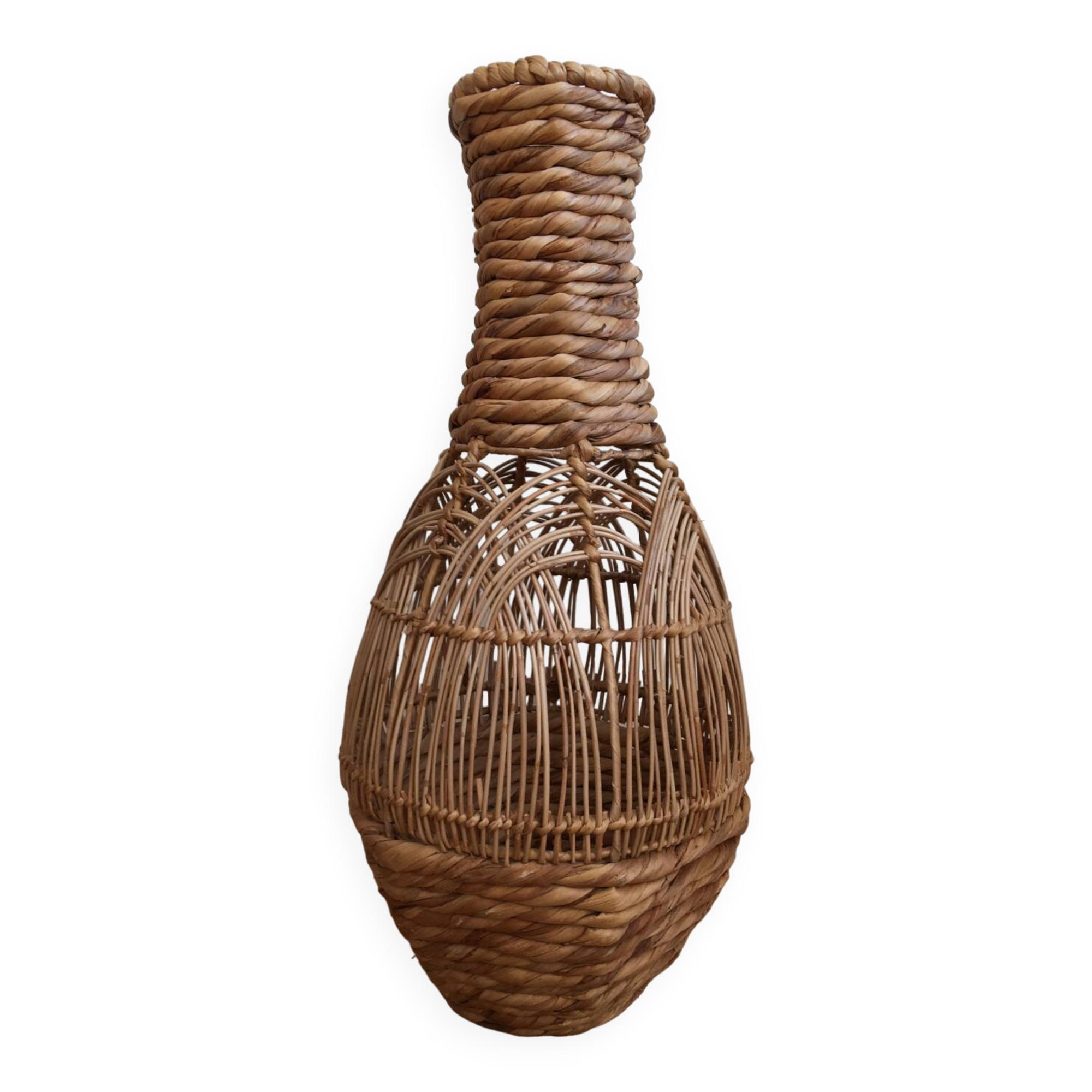 Wicker vase