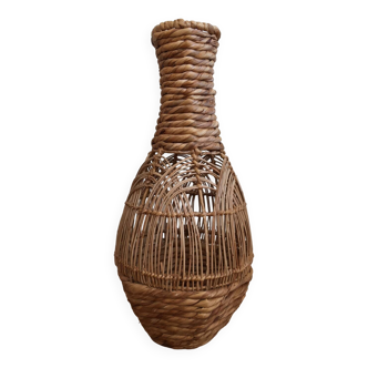 Vase en osier