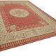 Handmade European Vintage Aubusson Kilim 270 cm x 373 cm