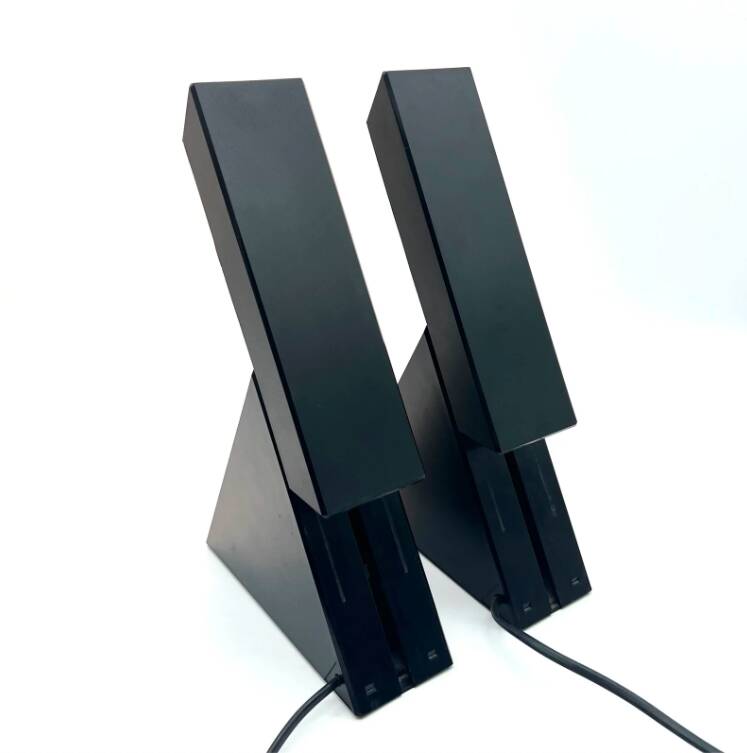 “Delta” lamps by Mario Bertorelle for “Jm Rdm” Massanzago, 1980s