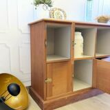 Buffet / vintage solid wood storage unit – 6 doors