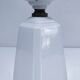 Lampe art déco opaline porcelaine