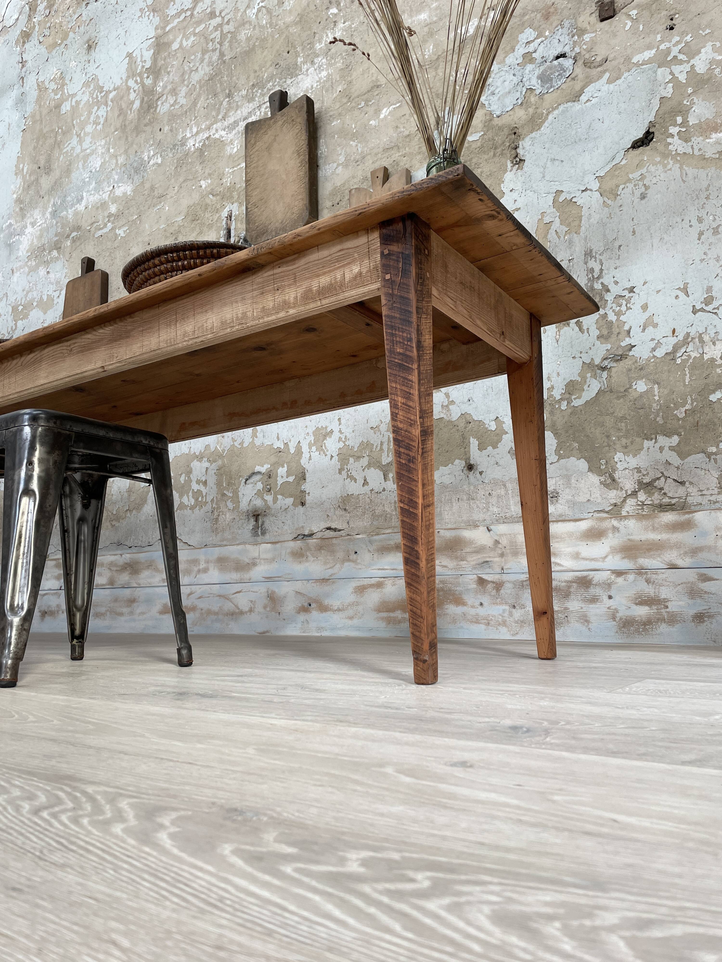 Vintage farmhouse table