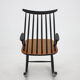 1960s Varjosen Puunjalostus beech rocking chair, Finland