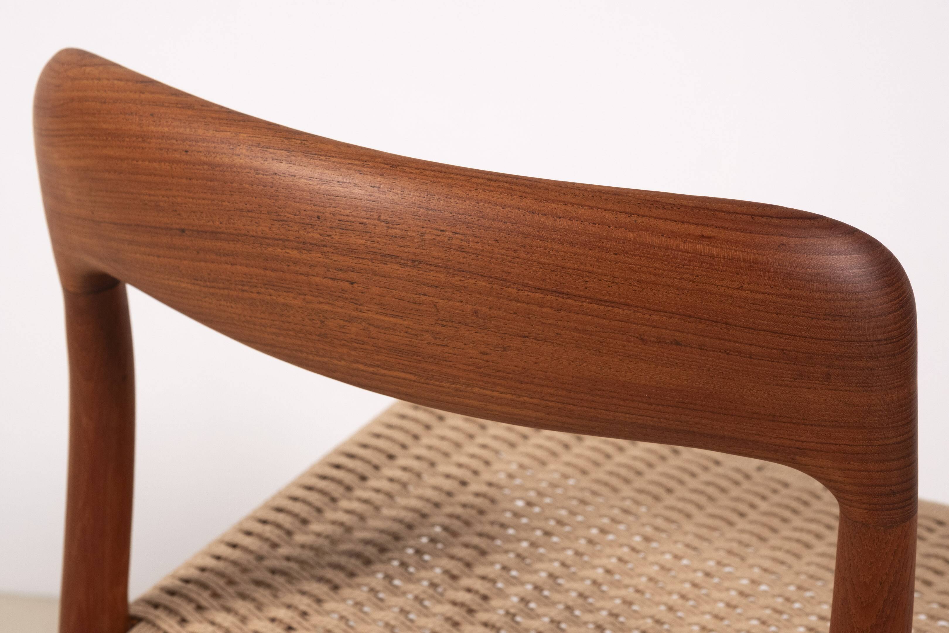 3x Niels Møller Chair Model 75 in Teak, 1960s Denmark