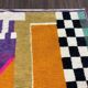 Handwoven rug 150x250 cm, wool, multicoloured, Morocco