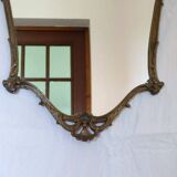 Miroir à encadrement en bronze