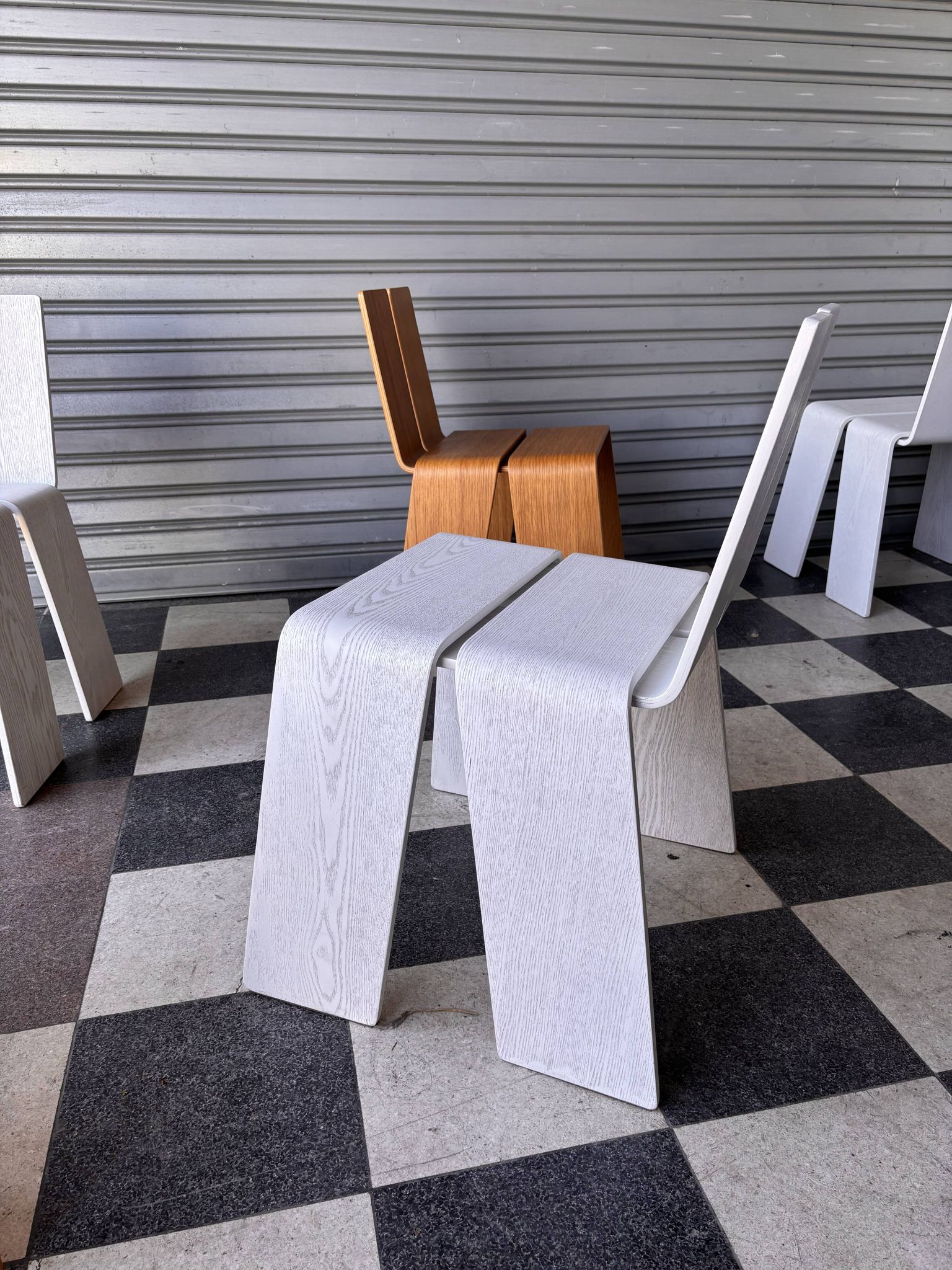 Set de 6 chaises au design danois Kibisi