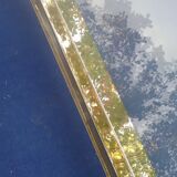 Table basse vintage en laiton