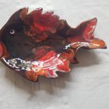Vintage Vallauris aperitif bowl in the shape of a fish