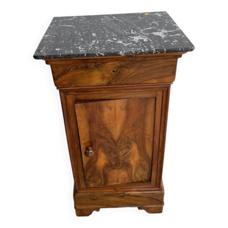 Nightstand with marble top